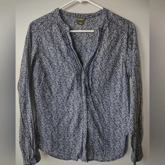 Eddie Bauer S blue/white - Picture 1 of 3